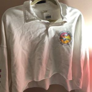 Brandy Melville Long Sleeve Crop Top